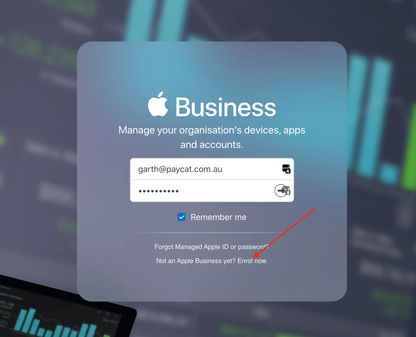 How do we get set up with Apple Business Manager