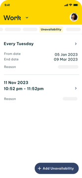 App_Screen_Work_Unavailability