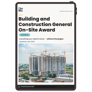 Building and Construction General On-Site Award Mockup