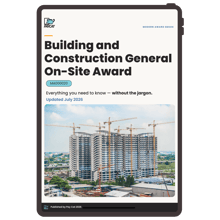 Building and Construction General On-Site Award Mockup