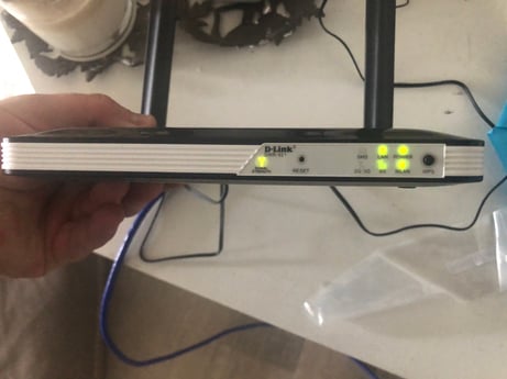 Front of LTE router