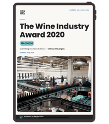 LP - Wine Industry Award mockup