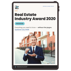 Real Estate Industry Award mockup
