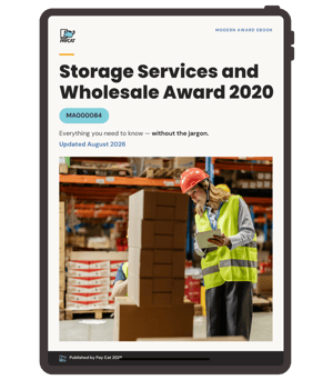 Storage Services and Wholesale Award  mockup