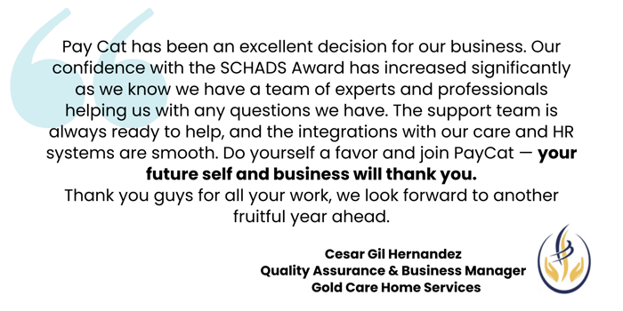 Gold Care Home Services Quote - Cesar Hernandez Gold Care Home Services Quote - Cesar Hernandez