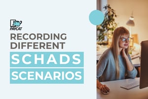 Recording Different SCHADS Scenarios  _hub