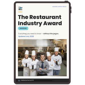 Restaurant Industry eBook Mockup