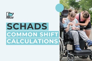SCHADS Common Shift Calculations  _hub