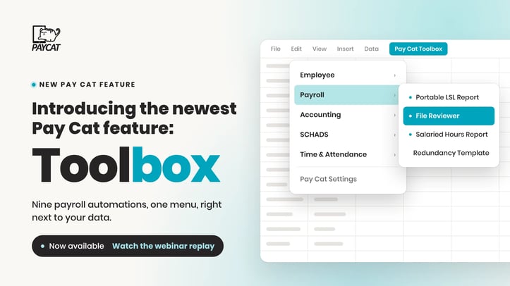 Pay Cat Toolbox now available