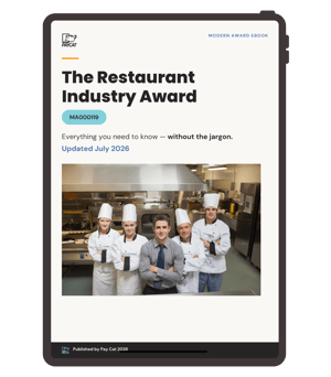 The Restaurant Industry Award MockUp