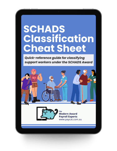 cover image mockup SCHADS Classification Cheat Sheet (1)