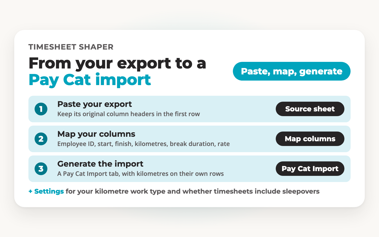 Timesheet Shaper - Hero Image Timesheet Shaper - Hero Image